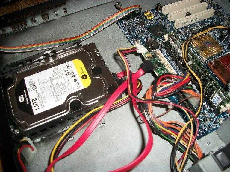 Подключение SSD