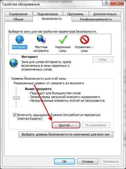 Как включить ActiveX в Internet Explorer