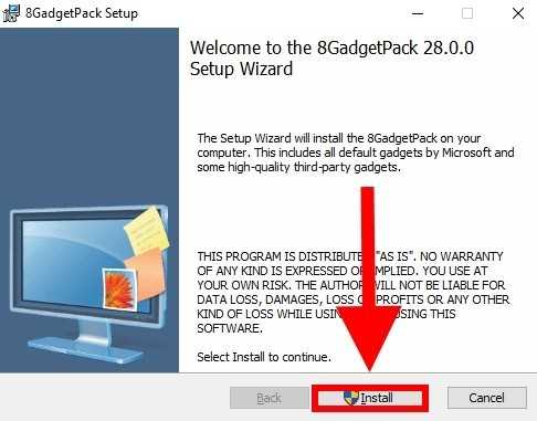 8GadgetPack Install 