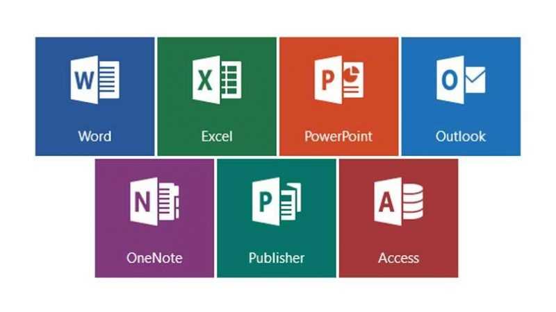 Типы программ Microsoft Office