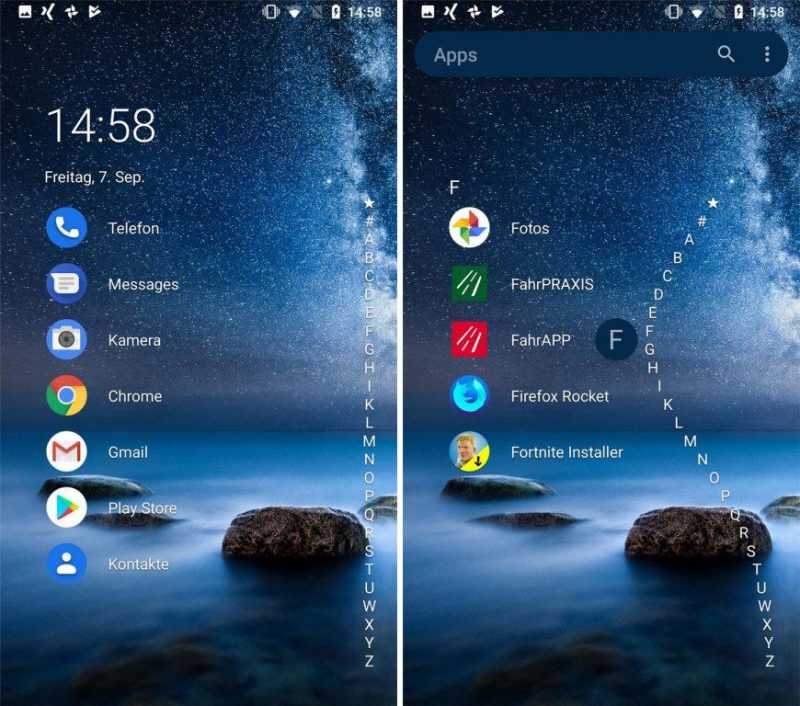 Niagara Launcher для android