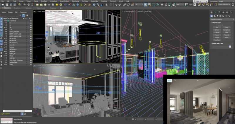 редактор проектирования домов для професcионалов Autodesk 3ds Max