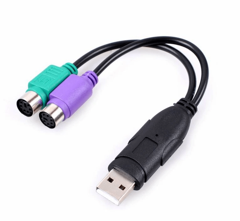 Как выглядит переходник с PS/2 на USB