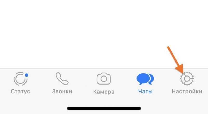 Панели инструментов в мобильной версии WhatsApp