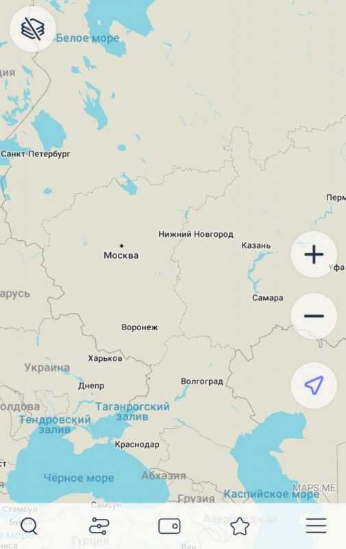 MAPS.ME навигатор для андроида