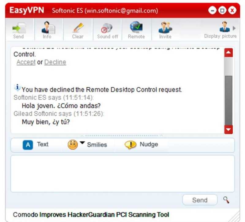 Comodo EasyVPN