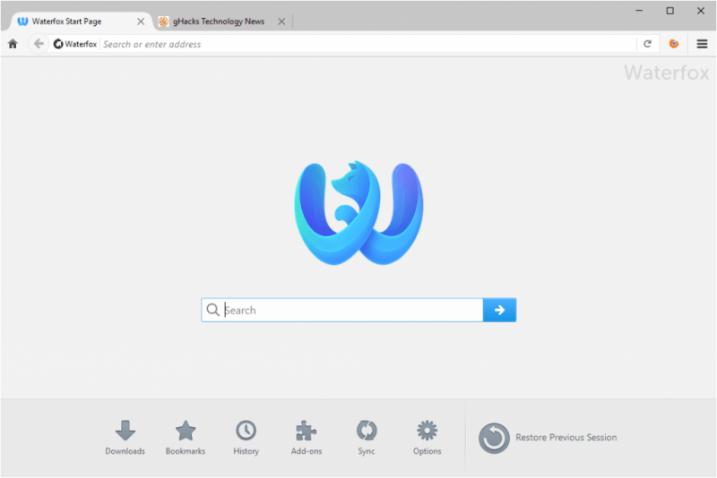 Waterfox браузер с поддержкой флеш плеер