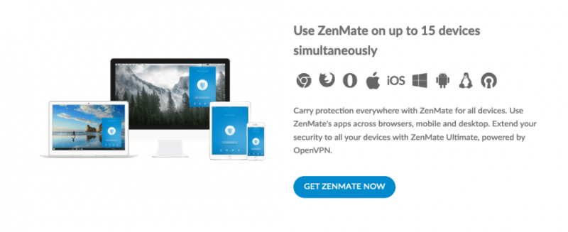 Официальный сайт ZenMate